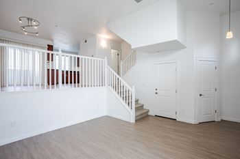 Wood plank style flooring